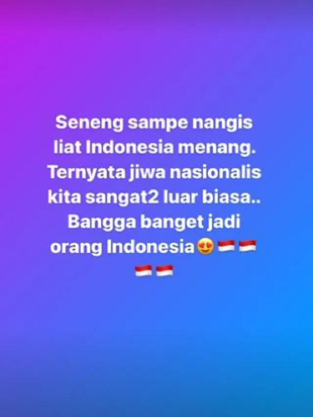 Tangis Bahagia Ashanty Atas Kemenangan Greysia Polii dan Apriani Rahayu
