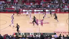 Berita video game recap NBA 2017-2018 antara Houston Rockets melawan Miami Heat dengan skor 99-90.