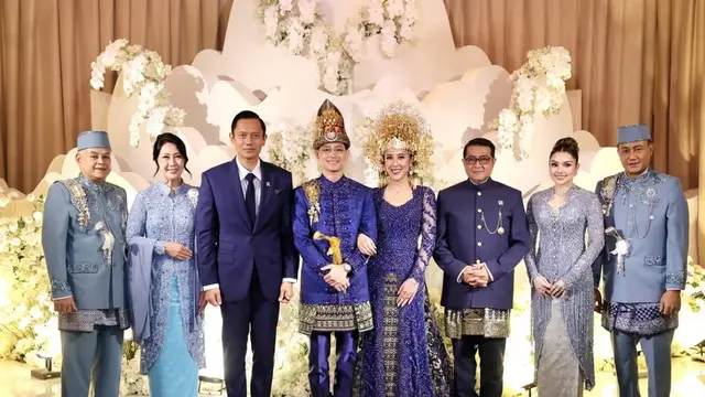 Teuku Rassya Resmi Menikah pakai baju adat Aceh. [@agusyudhoyono]