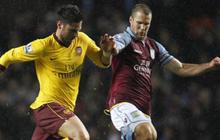 Review: Arsenal curi satu poin dari Villa Park