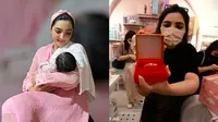 Ashanty Beri Hadiah Perhiasan Mewah untuk Baby A (Sumber: Instagram/ashanty_ash/YouTube/The Hermansyah A6)