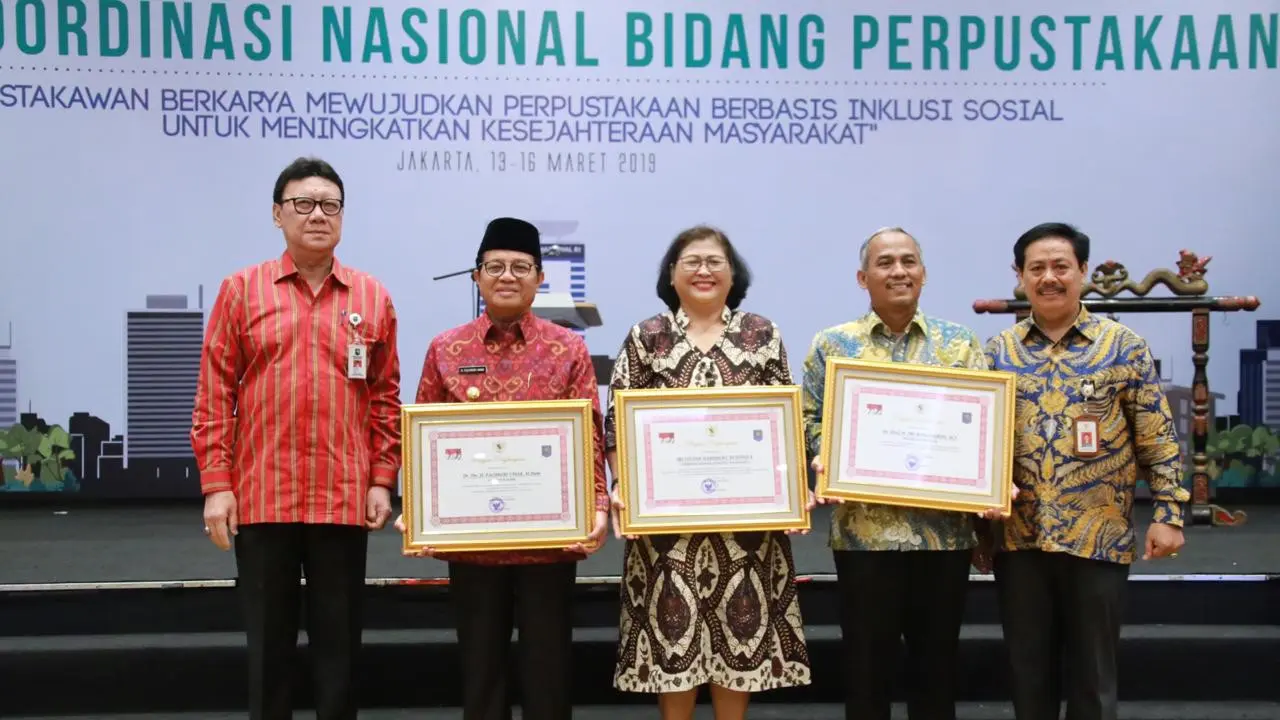 Mendagri Resmi Buka Rakornas Bidang Perpustakaan Tahun 2019