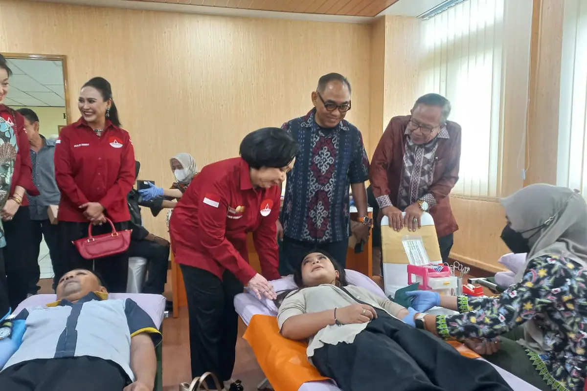 Srikandi Perempuan Donor Darah Indonesia (PDDI) bekerja sama dengan Palang Merah Indonesia (PMI) dan Universitas Jayabaya menggelar kegiatan “Srikandi PDDI Goes to Campus: Be Cool, Be Donor”,