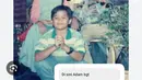<p>Teuku Wisnu mengunggah foto di masa anak-anak. Dia bertanya kepada warganet apakah punya kemiripan dengan putranya, Adam? (Foto: Instagram/ teukuwisnu)</p>