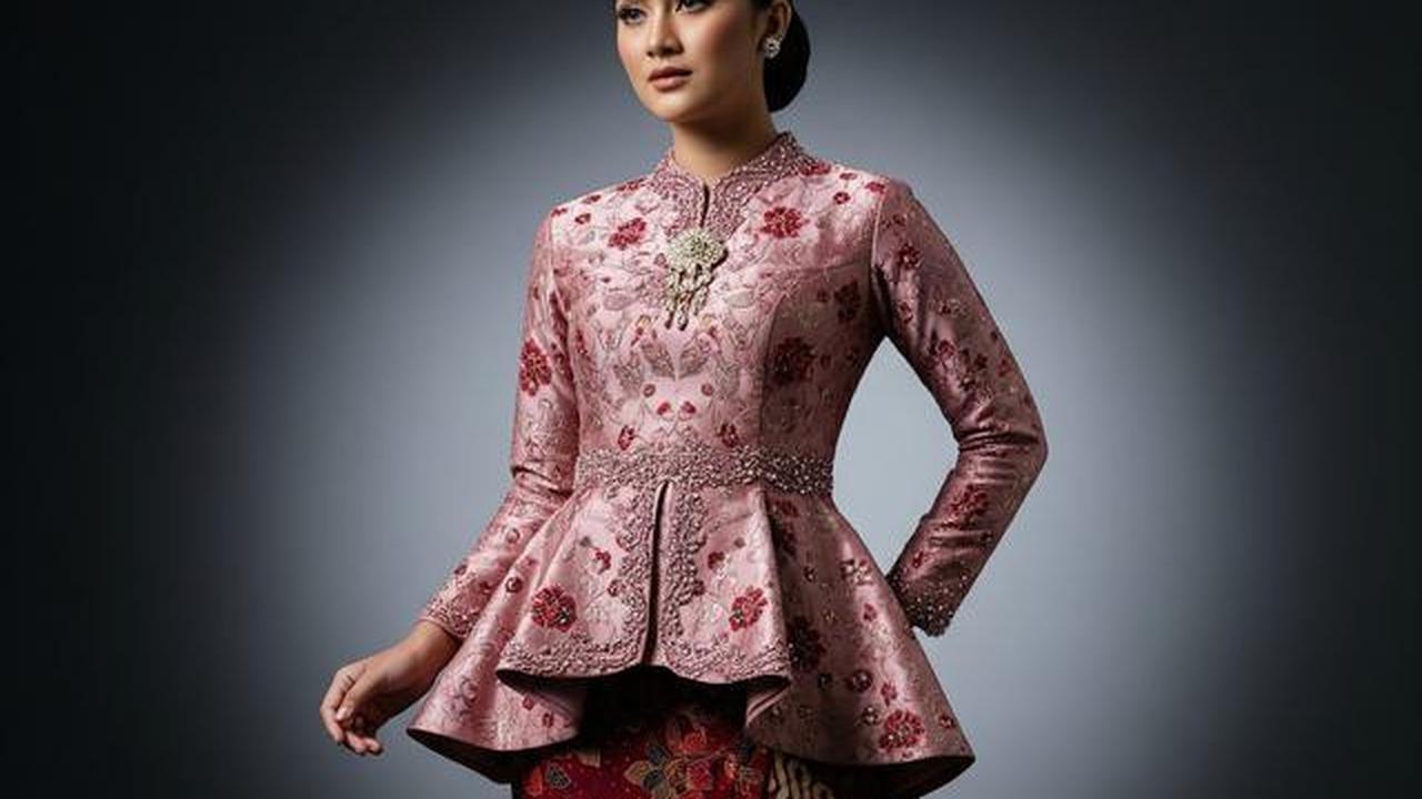 7 Padu Padan Warna Atasan Brokat Bawahan Batik yang Lagi Tren 2025, Kombinasi Modern &amp; Elegan