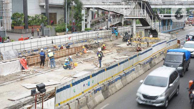 Habiskan Anggaran Rp 121 miliar, Begini Progres Pembangunan Underpass Senen Extension