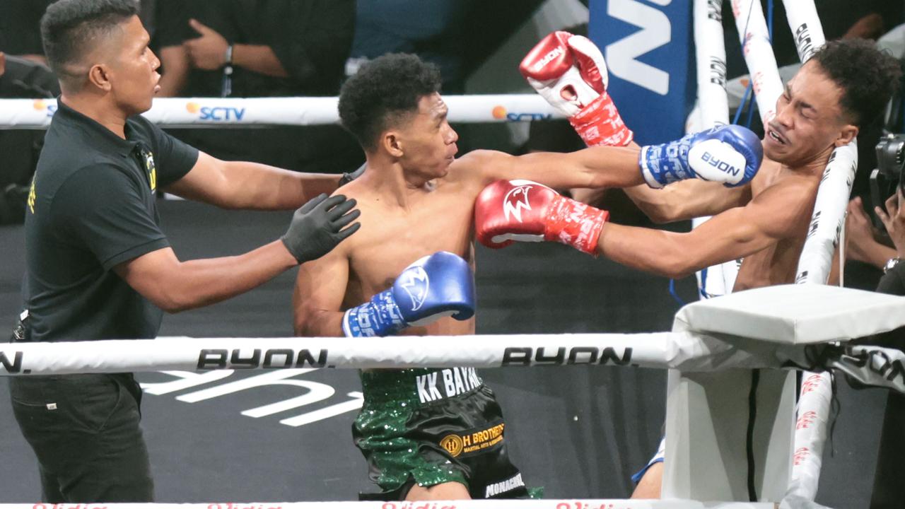 Sengitnya Duel Fighter di Byon Combat Showbiz 8