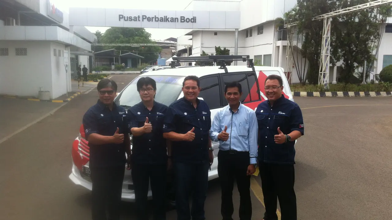 Suzuki Buka Pusat Perbaikan Bodi Mobil di Jakarta