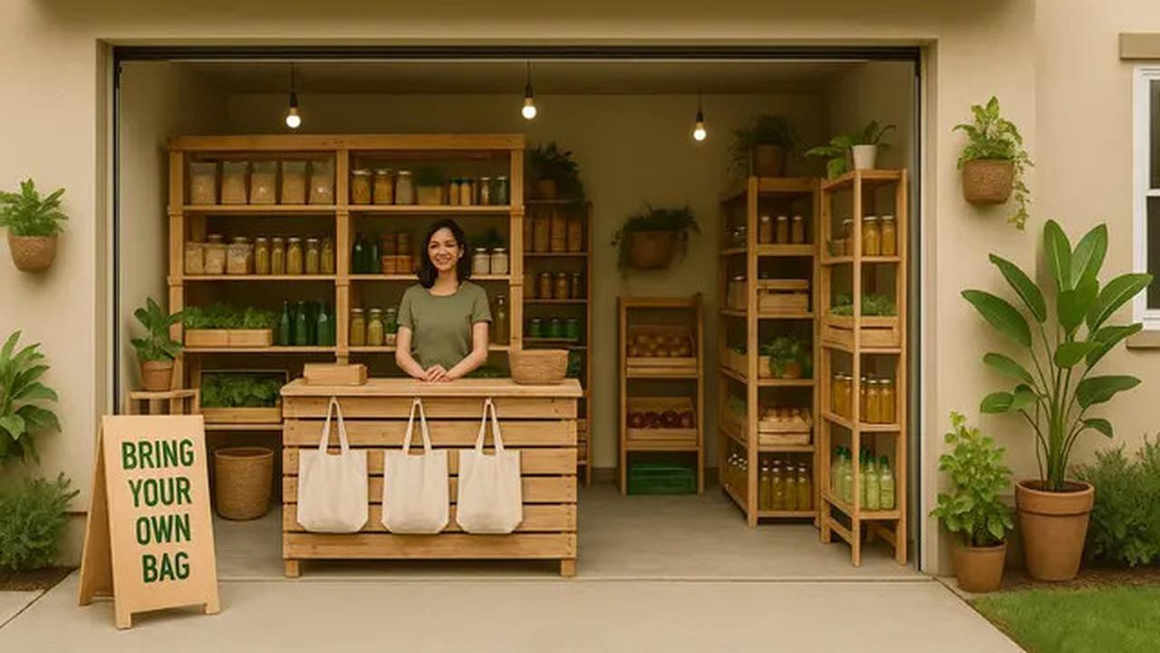 8 Desain Warung Sembako di Garasi Rumah, Ini Model yang Simpel tapi Jadi Magnet Rezeki