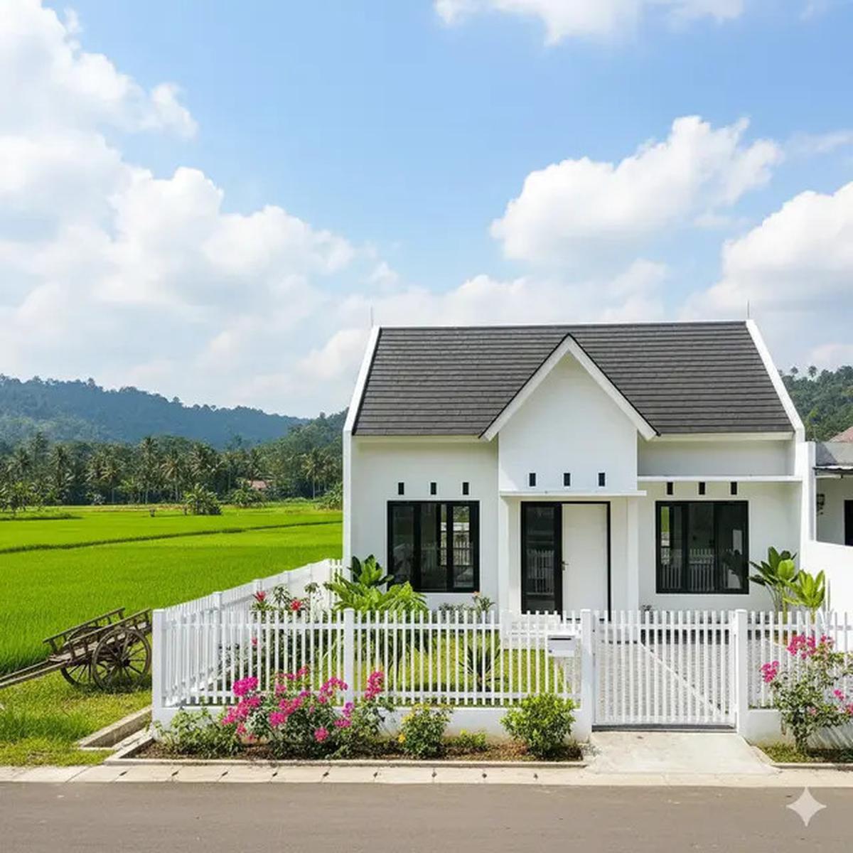 7 Model Rumah Sederhana Tapi Mewah dengan Pagar 2025 yang Cocok untuk Tinggal di Desa