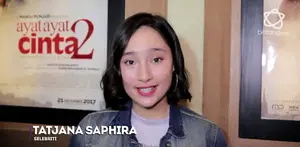Tatjana Saphira mengaku senang warga Cianjur dapat menonton film AAC 2.