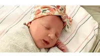 Bayi tertua di dunia Molly Everette Gibson yang lahir dari embrio yang dibekukan selama hampir 28 tahun (Foto: Tina Gibson/ NEDC)
