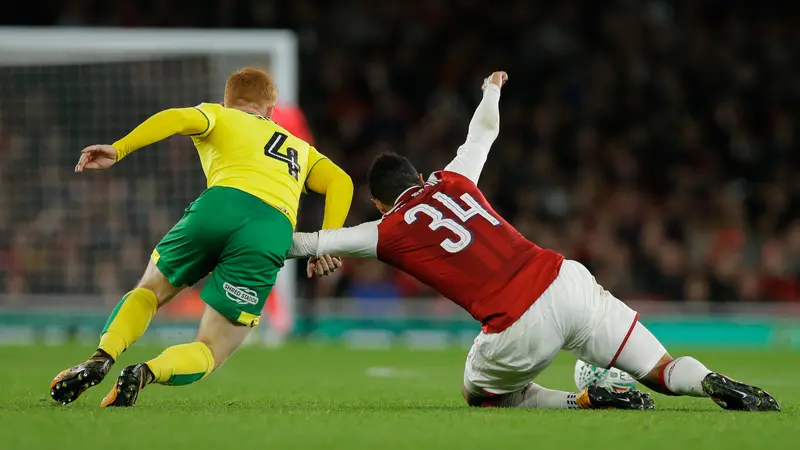 Susah Payah Arsenal Atasi Norwich City