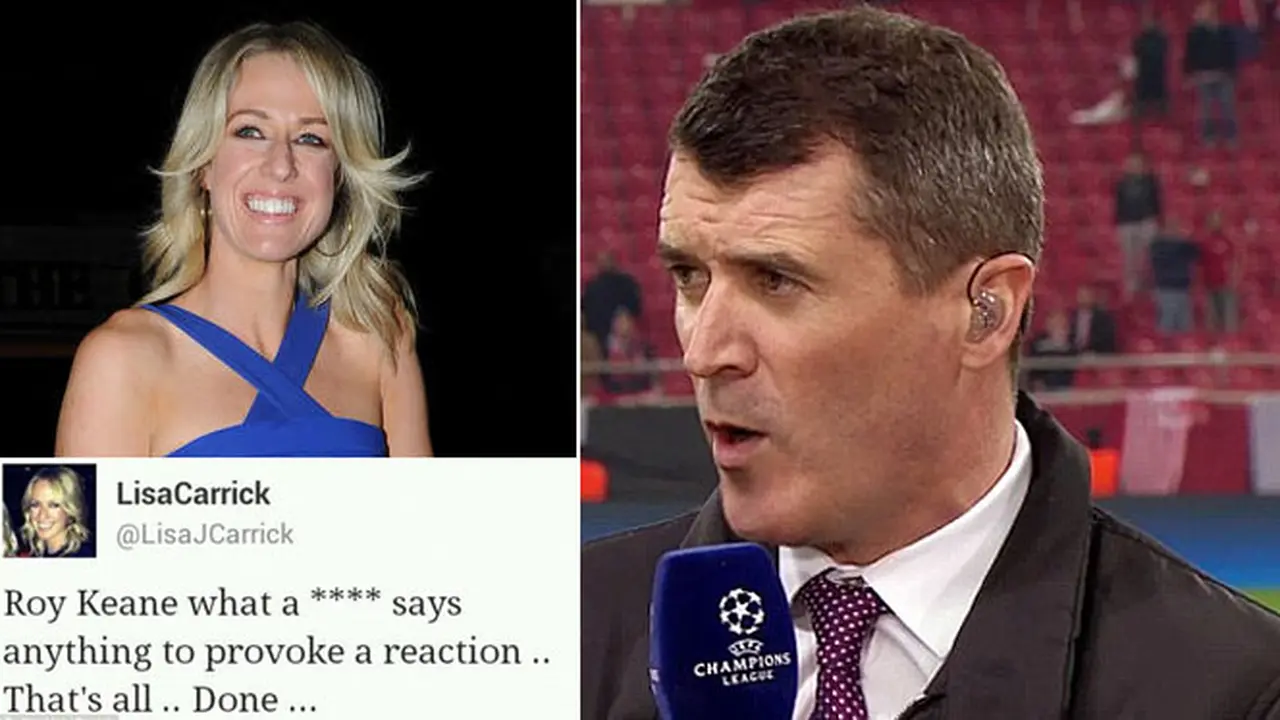 Lisa Carrick dan Roy Keane