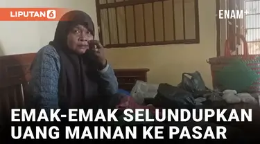 Ke Pasar Bawa Uang Mainan, Emak-emak di Gunung Kidul Ditangkap Polisi