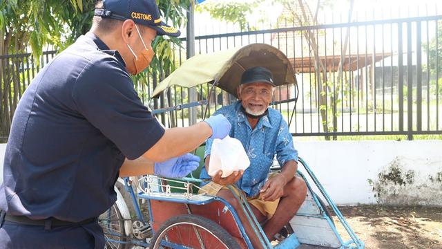 Aksi Sosial Bea Cukai Di Tengah Pandemi Covid 19 News Liputan6 Com