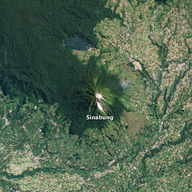 Nasa Abadikan Foto Gunung Sinabung Saat Tidur 400 Tahun Global Liputan6 Com