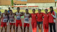 Atlet Indonesia di ASEAN Schools Games 2019 (Liputan6.com/Windi Wicaksono)