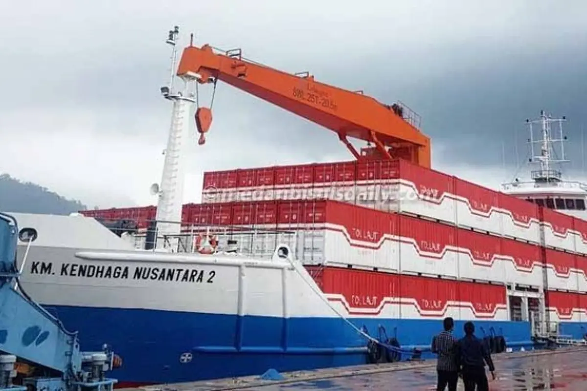 Direktur Lalu Lintas dan Angkutan Laut, Capt Mugen S Sartoto mengatakan bahwa Kementerian Perhubungan tengah mengkaji rencana penambahan pelabuhan singgah rute tol laut pada 2023. (Dok Kemenhub)
