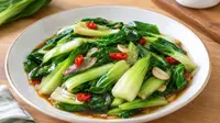 Resep Tumis Pokcoy Saus Tiram yang Renyah dan Gurih