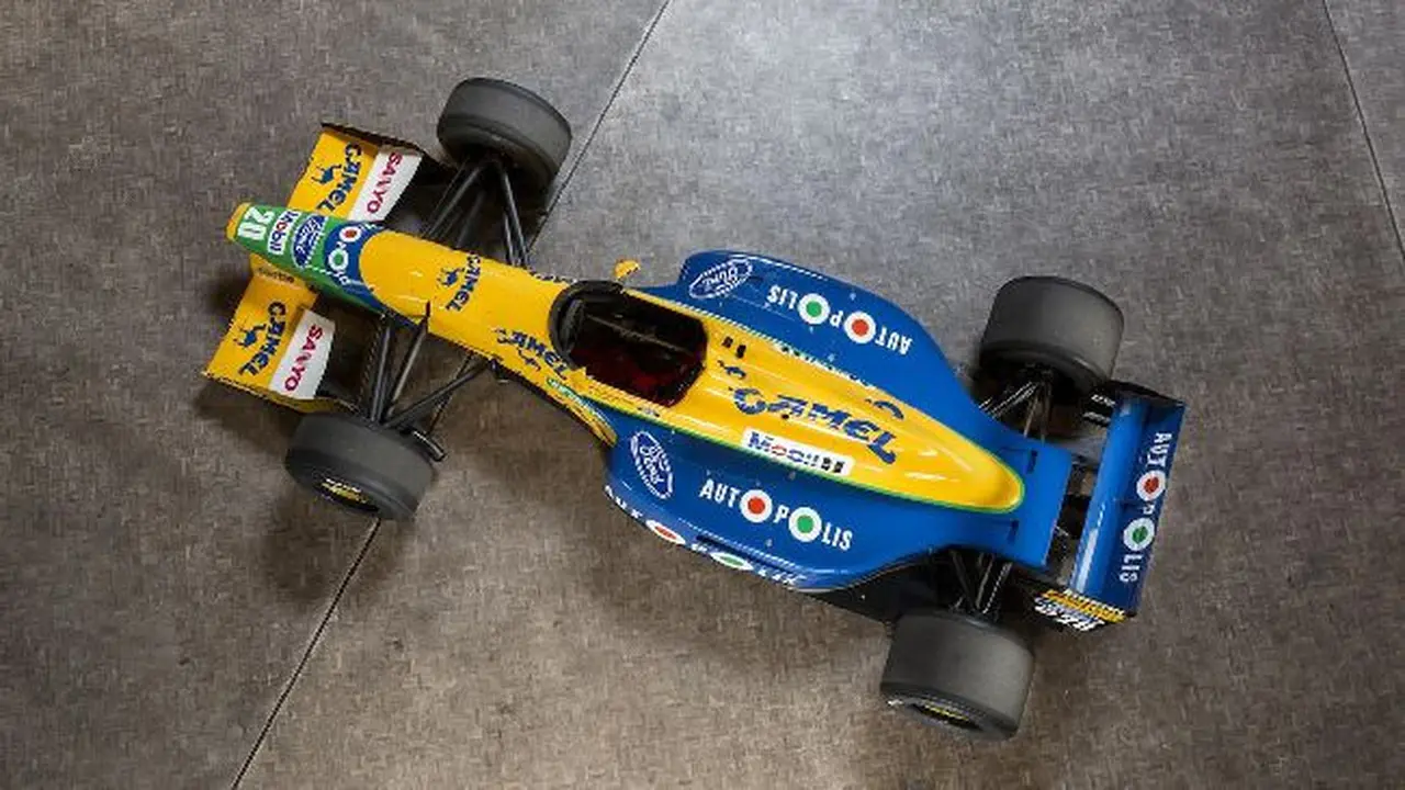 Mobil Ff1 tunggangan Michael Schumacher