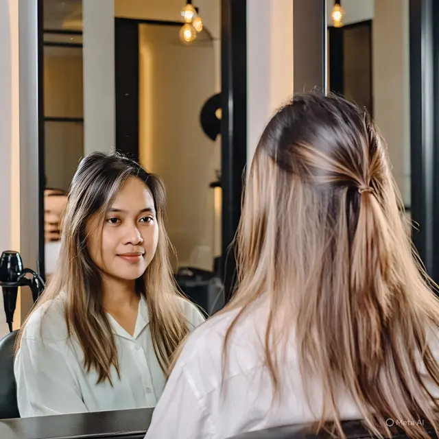 Model Rambut Panjang Tipis Agar Tidak Lepek