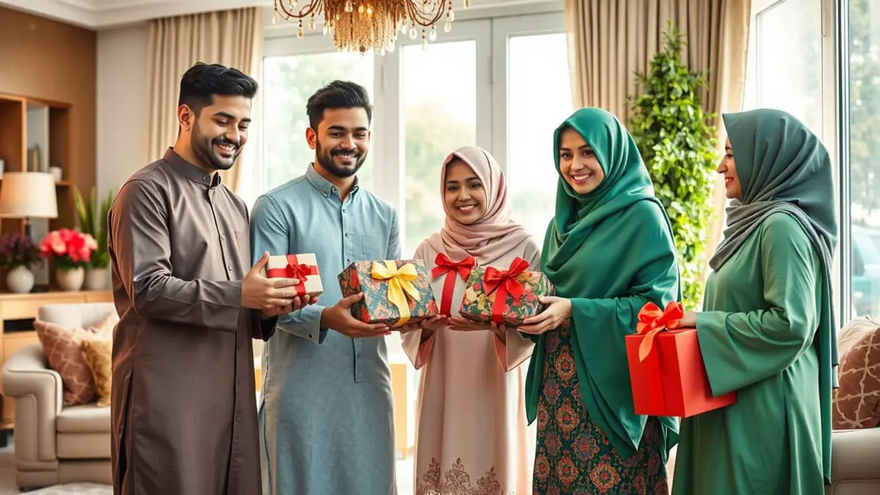 caption jualan hampers lebaran