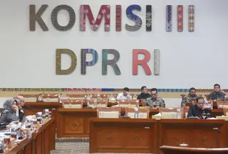 Komisi III DPR membahas RUU Perampasan Aset. (Foto: Istimewa).