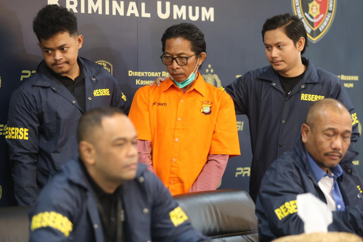 Nanang Gimbal Tersangka Penganiayaan Sandy Permana Ditangkap saat Sedang Makan Roti Bakar, Terancam 15 Tahun Penjara
