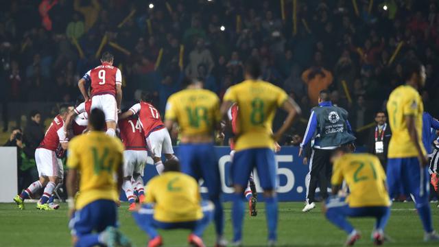 Brasil Gagal di Copa America (AFP PHOTO / YURI CORTEZ)