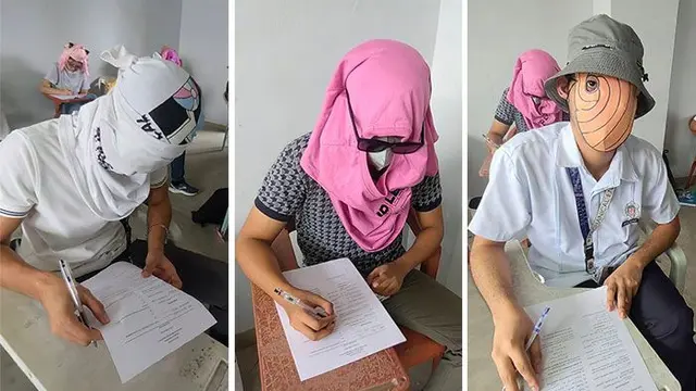 topi unik untuk ujian