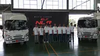 ⁠⁠⁠⁠⁠Isuzu luncurkan Elf NLR baru. (Rio/Liputan6.com)