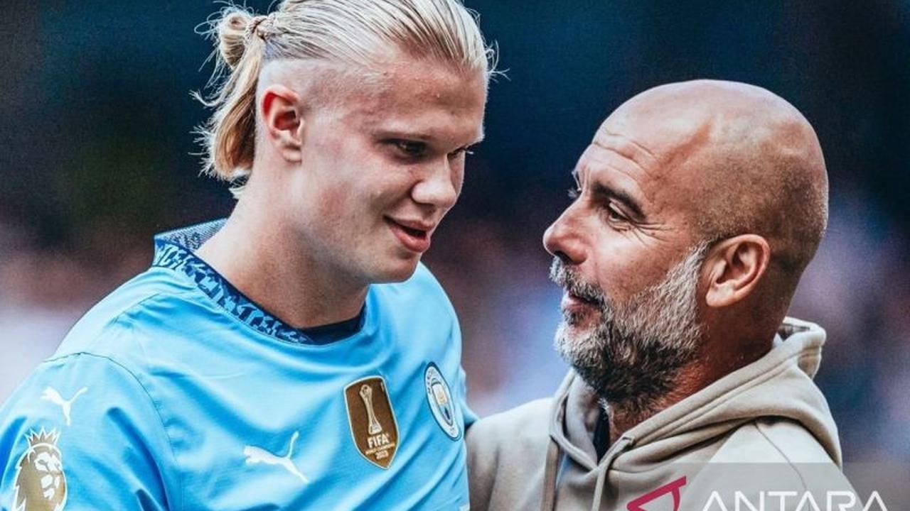 Guardiola Optimistis Haaland Cedera Tak Serius, Siap Tampil Lawan Huddersfield?