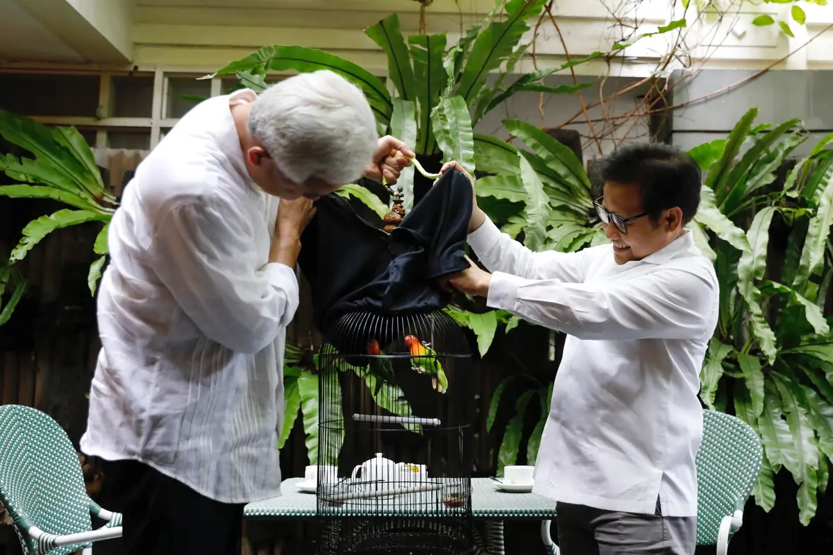 Berbalas Cuitan Ala Cak Imin dan Ganjar soal Burung Love Bird