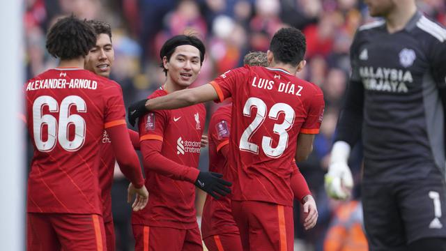 Foto: Debut Manis Luis Diaz saat Liverpool Bungkam Cardiff City di Piala FA