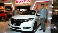 PT Honda Prospect Motor (HPM) resmi meluncurkan new Honda CR-Z di Central Park Mall, Jakarta Barat, Selasa (8/3/2016).