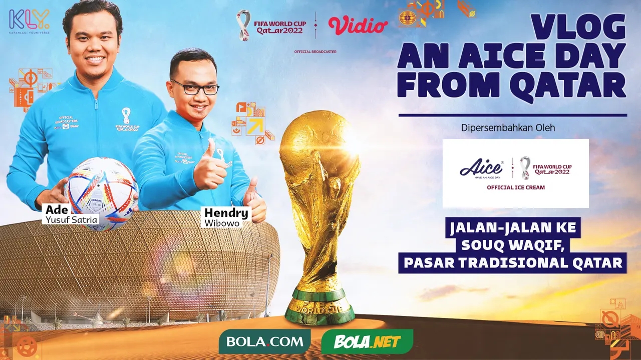 Cover untuk video Vlog An Aice Day soal berjalan-jalan ke pasar Souq Waqif