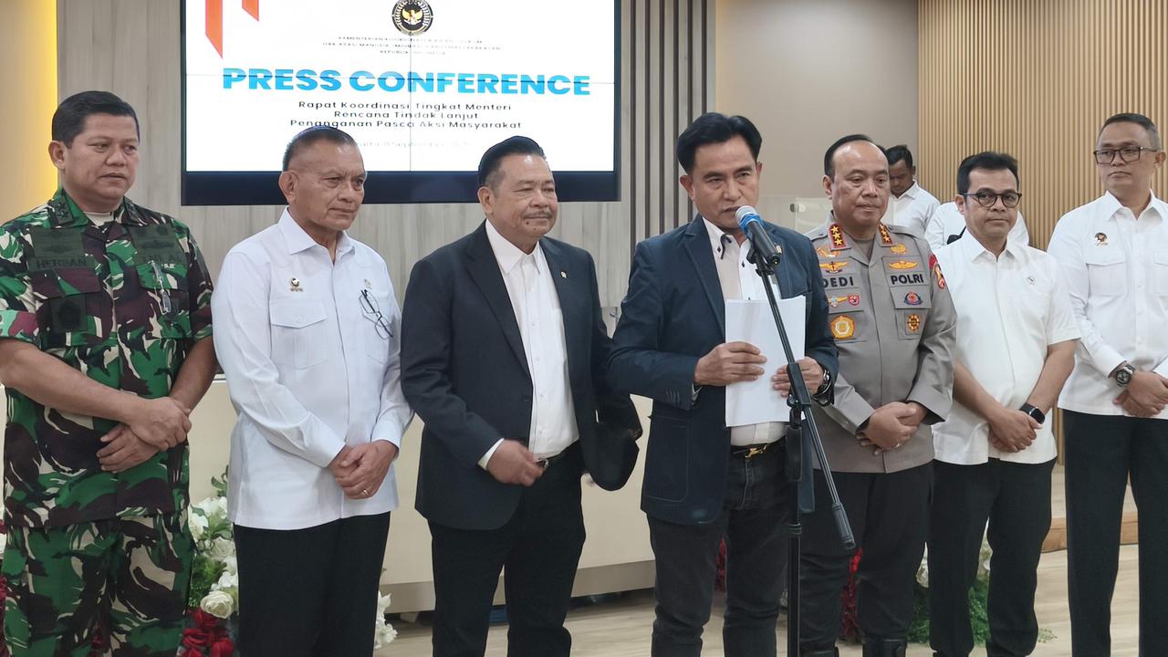 Respon Yusril Soal Pemerintah Diminta Bentuk TGPF Usut Kasus Demo Agustus 2025 Berujung Kericuhan