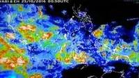 Untuk wilayah Jakarta, hujan akan berlangsung di Jakarta Selatan