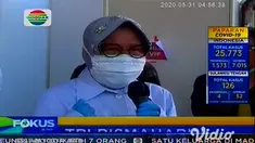 Ratusan warga di Kota Surabaya, Jawa Timur, yang dinyatakan reaktif Covid-19 berdasar hasil rapid test atau tes cepat yang digelar pemkot menjalani tes swab secara bertahap. Tes swab itu untuk mengetahui seseorang positif atau negatif Covid-19.