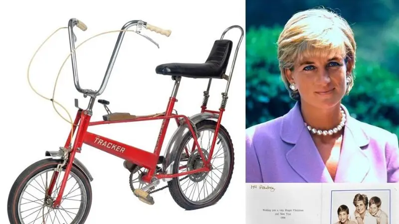 Sepeda Masa Kecil Putri Diana Bakal Dilelang, Pemenang Akan Diberi Bonus