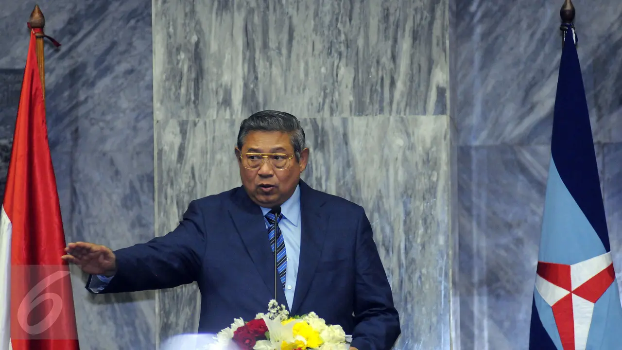 20150909-Kekompakan Keluarga SBY di Peringatan HUT ke-14 Demokrat-Jakarta