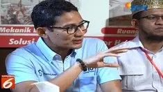 Usai bertemu kaum milenial, Sandiaga Uno melanjutkan kunjungan ke tempat penjualan udang dan kepiting di Jalan Jembatan Bongkok, Pantai Karang Anyar, Tarakan Barat.