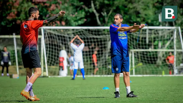Foto: Makin Kompak Menghadapi Series 2 BRI Liga 1, Arema FC Siap Bikin Susah Persija Jakarta