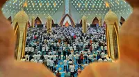 6 Potret Masjid Raya Al Jabbar yang Dirancang Ridwan Kamil, Megah dan Indah (Sumber: Twitter/@siska16284484)