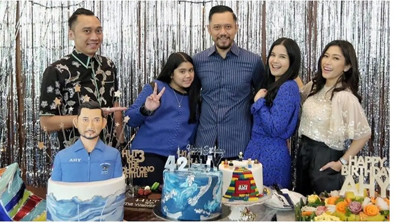 Genap Berusia 42 Tahun, Ini 6 Potret Perayaan Ulang Tahun AHY