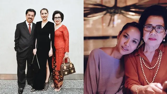 Meski sudah memiliki kerutan, Emmy Syarif terlihat cantik dan awet muda.
