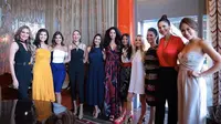 Para Finalis Miss Universe 2015 berkumpul di Indonesia (Instagram)