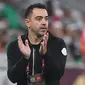 Barcelona yang kini ditangani pelatih interim Sergi Barjuan kemungkinan besar akan meresmikan posisi pelatih kepala kepada Xavi Hernandez usai Barjuan melakoni dua laga ke depan. Jika benar, kemungkinan Xavi akan memangkas dan mendepak lima pemain berikut. (AFP/Karim Jaafar)