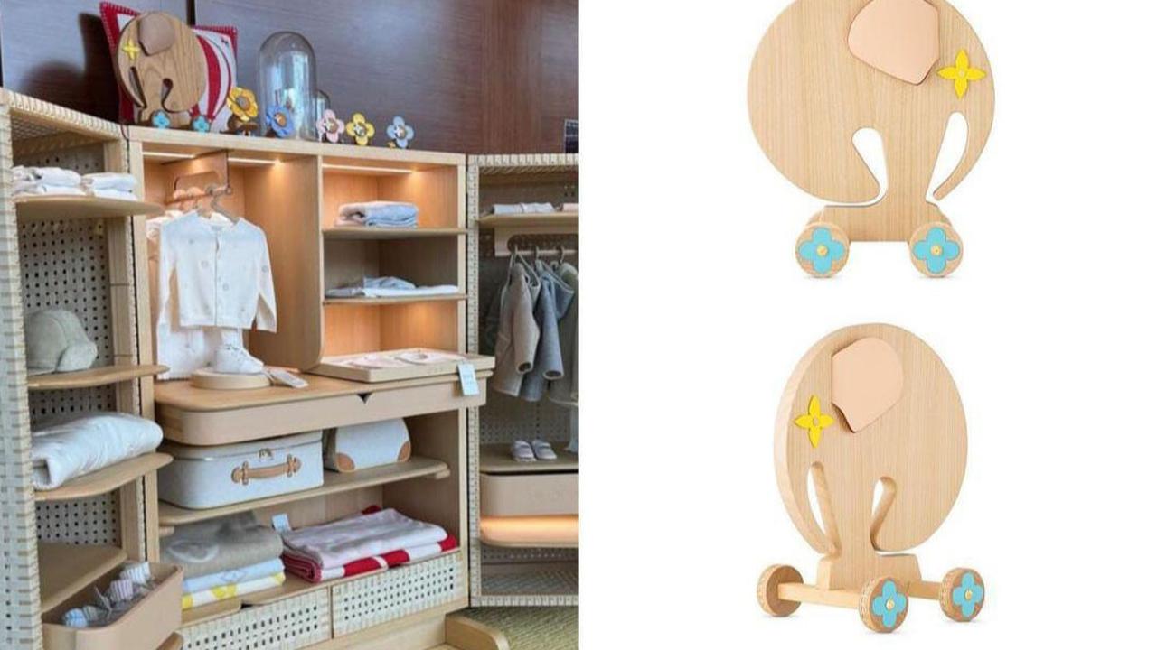 Pernak Pernik di Kamar Anak Syahrini & Reino Barack, Mainan Kayu Louis Vuitton Harganya Capai Rp71 Juta